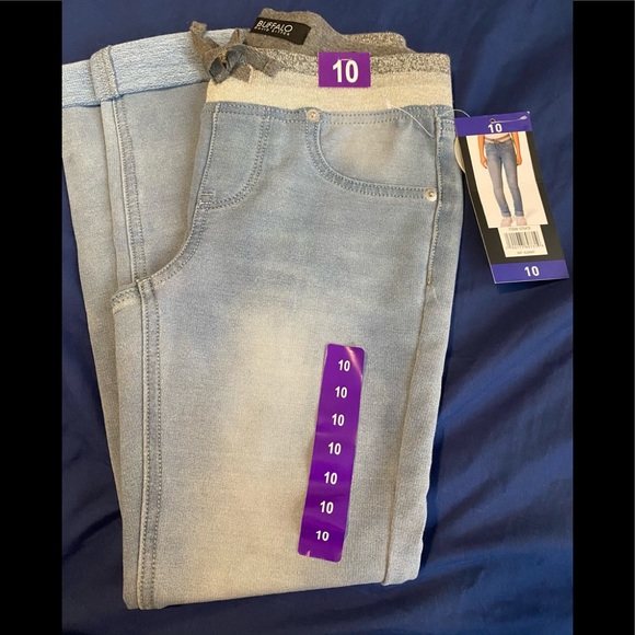 Buffalo Stretch French Terry “Denim” Pull on Pant - Picture 3 of 8